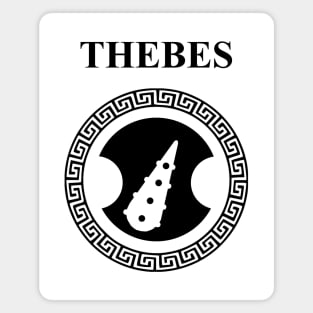 Thebes Sacred Band Shield Ancient Greek City-State Magnet